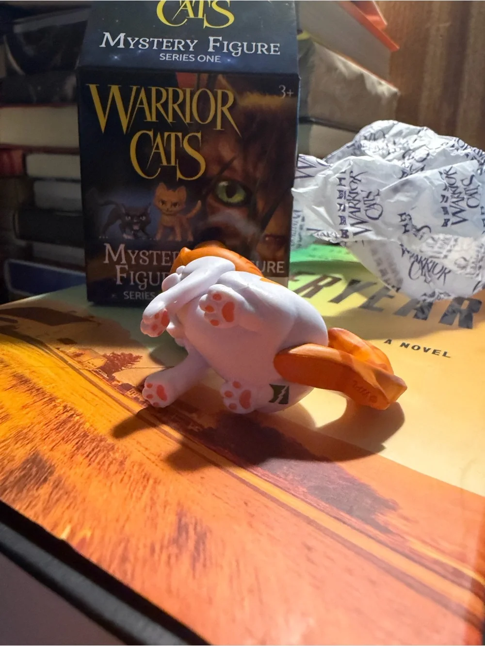 Warrior Cats Mystery Figure - Brightheart - Orange & White Calico Cat